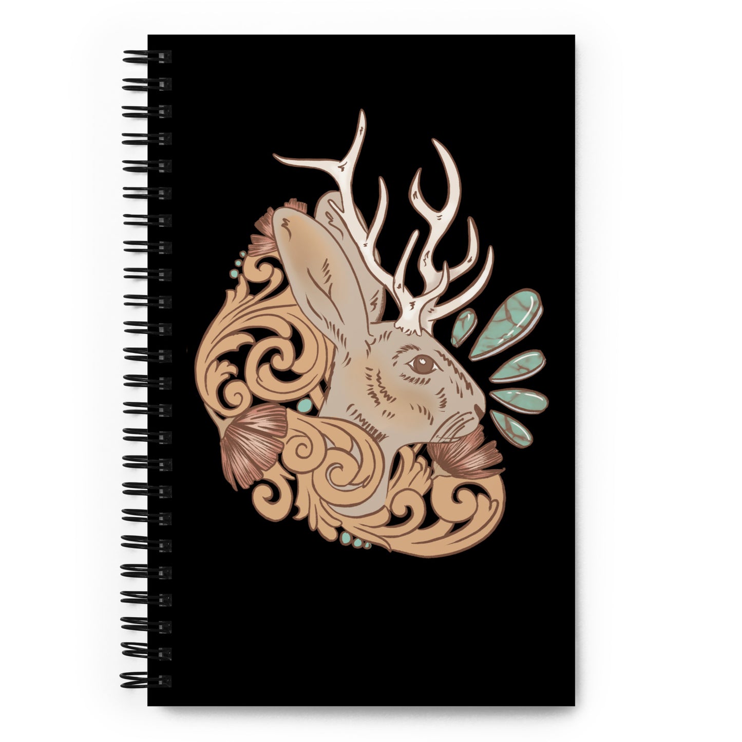 Jackalope Spiral notebook