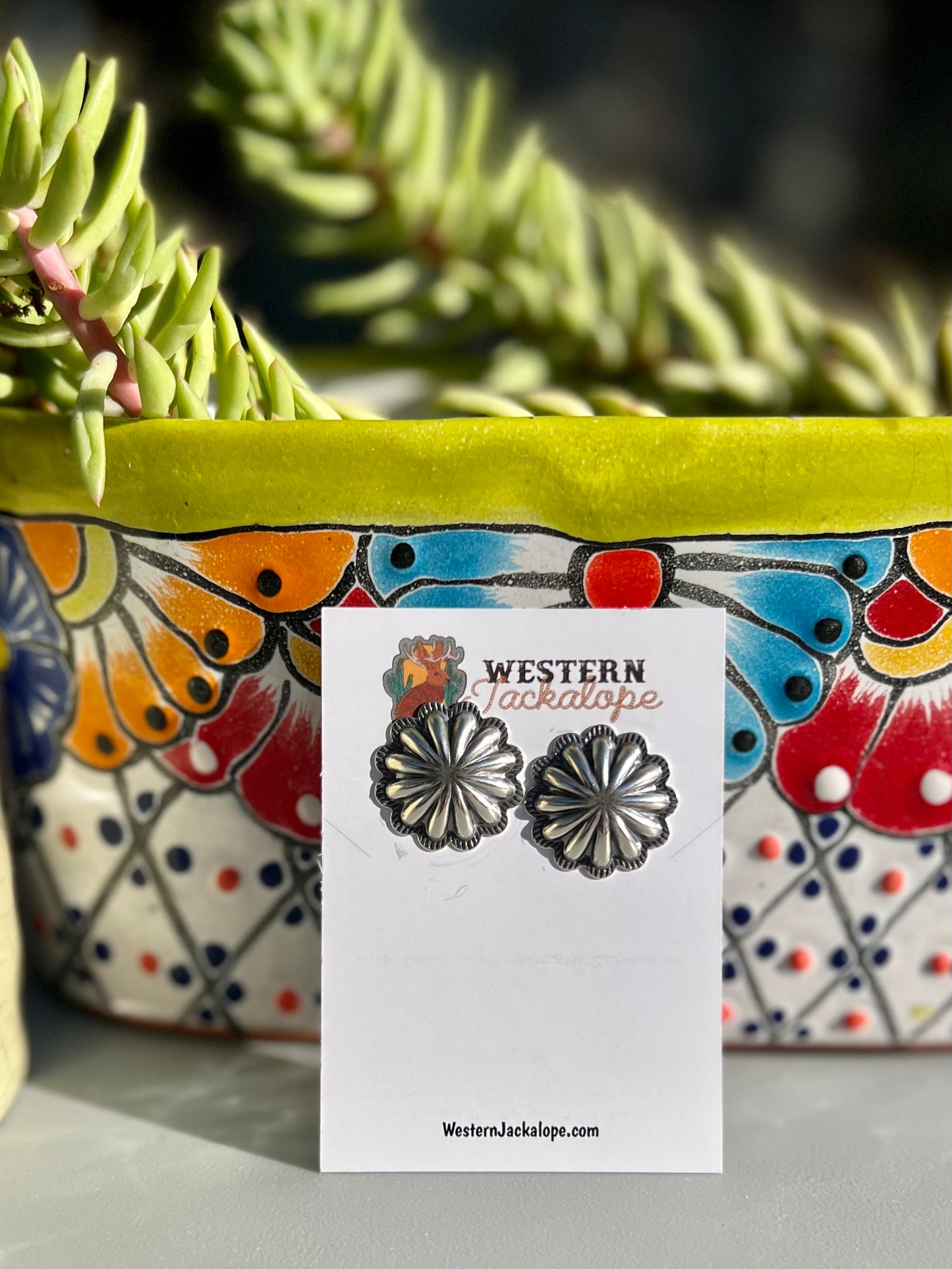 The Carly stud earrings