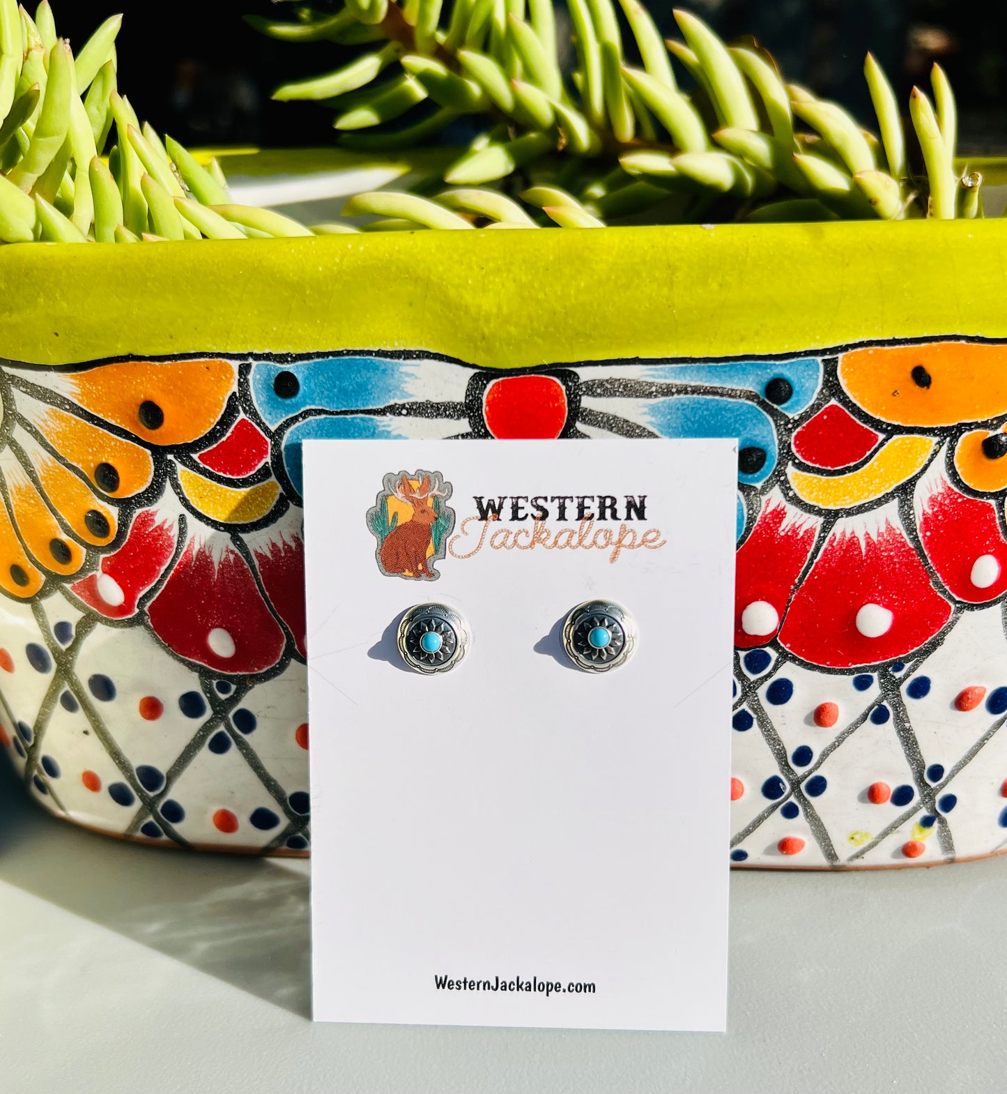 The Layla stud earrings